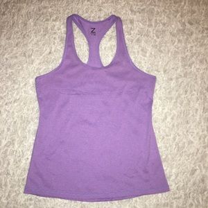 Zella Purple Striped Tank Top - XS/S - Y